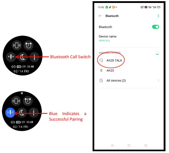 Shenzhen Wo Koxun Electronic Technology AK26 Smart Bracelet- Bluetooth Connection