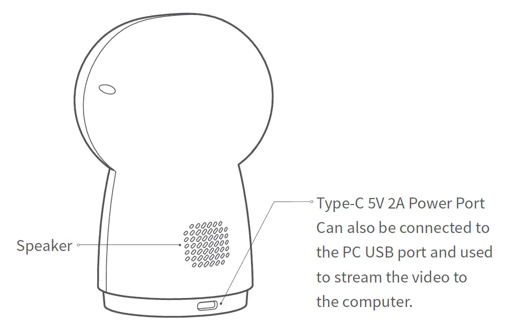 Aqara 2K Security Indoor Camera Hub G3 fig2