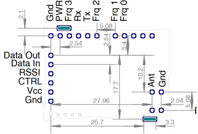 aNSONIC GAMMA NX 1 Programmable UHF Tranceiver 457-462 MHz Narrow Fig4