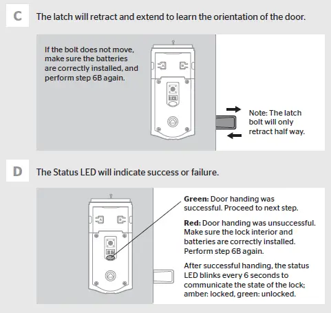 Install the batteries