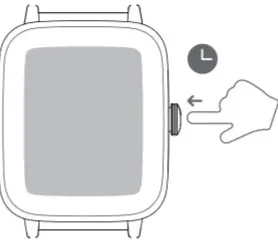 Shenzhen Do Intelligent Technology GT01 A Smart Watch Body Temperature Mobile Phones - power 2