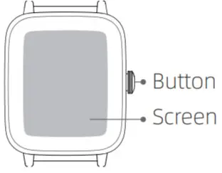 Shenzhen Do Intelligent Technology GT01 A Smart Watch Body Temperature Mobile Phones - screen