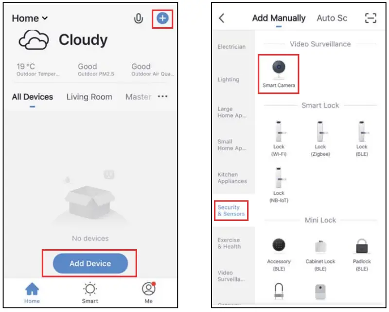 Hangzhou Meari Technology Snap 20S Battery Camera - Hangzhou Meari Technology Snap 20S Battery Camera - app 1