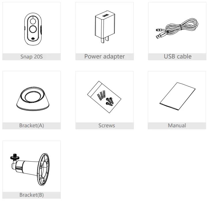 Hangzhou Meari Technology Snap 20S Battery Camera - fig