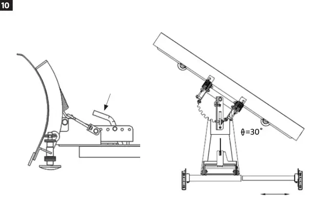 HAMRON 003-067 ATV Snow Balde- 10