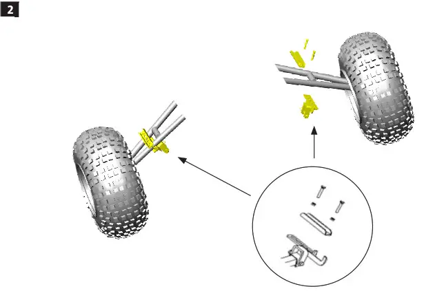 HAMRON 003-067 ATV Snow Balde- 2