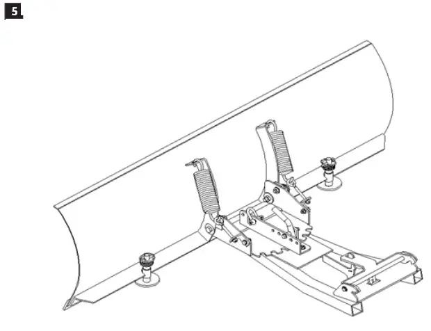 HAMRON 003-067 ATV Snow Balde- 5