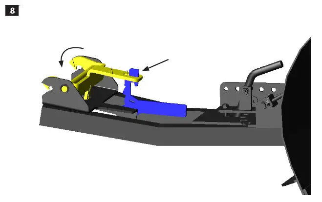 HAMRON 003-067 ATV Snow Balde- 8