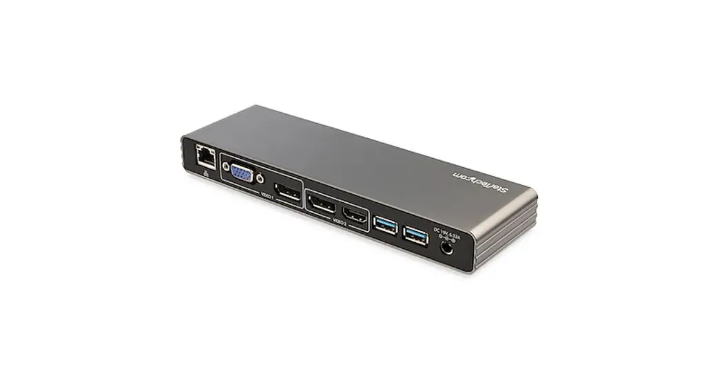 Startech Tb3dk2dhv Thunderbolt 3 Dual-4k Docking Station User Manual