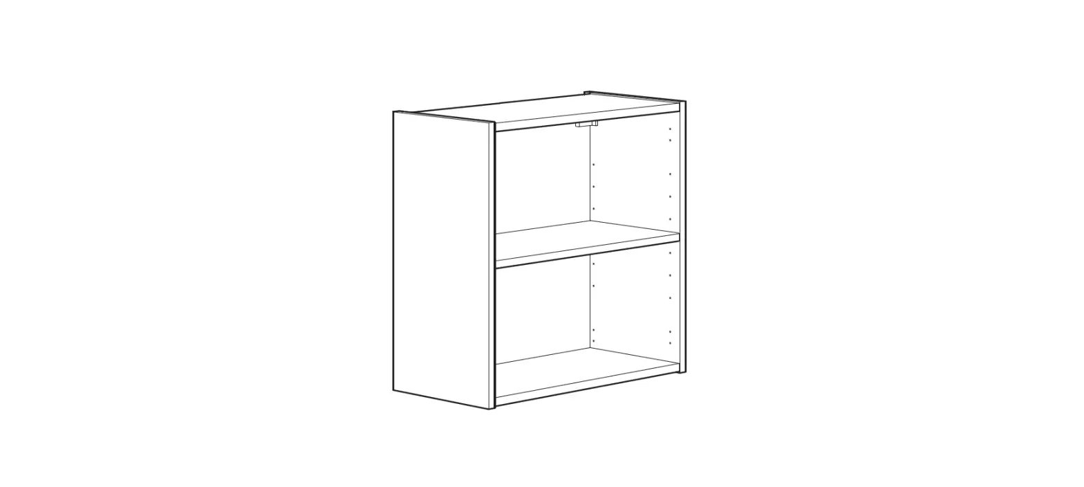 Ikea 904.404.29 Enhet Wall Cabinet With 1 Shelf Instruction Manual