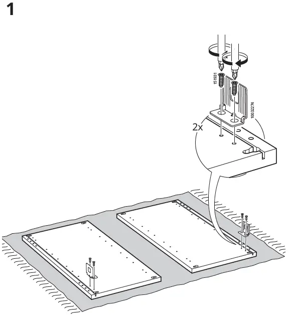 IKEA 904.404.29 ENHET Wall Cabinet with 1 Fig3
