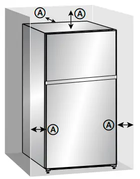 Midea- MRT18S2AWW -18 -Cu.- Ft.- Top -Mount- Freezer- Refrigerator-fig 1