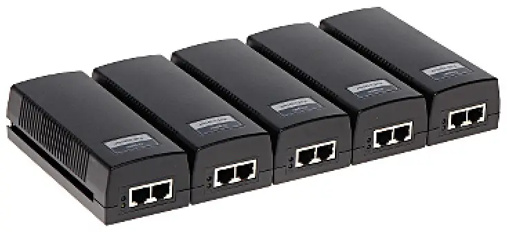 DELTA SPT 1G POE Power Adapter - The housings of the devices can be combined