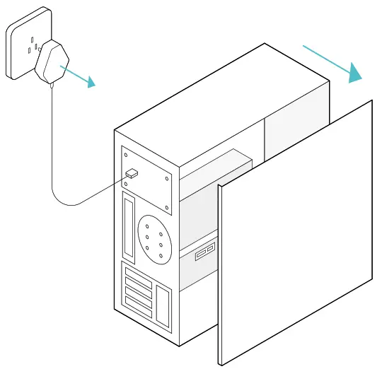 TP-link AC1300 Wireless Dual Band PCI Express Adapter- LED Status-2