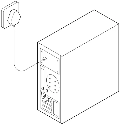 TP-link AC1300 Wireless Dual Band PCI Express Adapter- Replace the case panel, plug in the power cable and turn on your compute