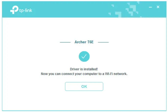 TP-link AC1300 Wireless Dual Band PCI Express Adapter- installed successfully