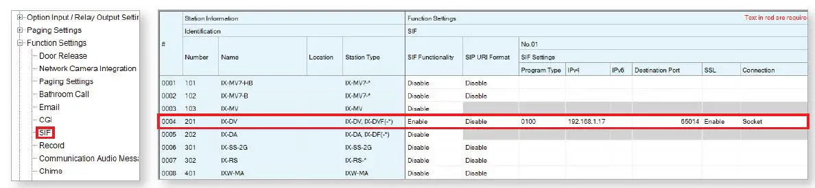 AIPHONE IX- Series IXW-MA IP- Video- Intercom- System- fig 15