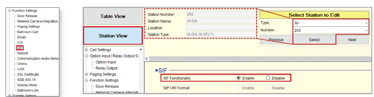 AIPHONE IX- Series IXW-MA IP- Video- Intercom- System- fig 19