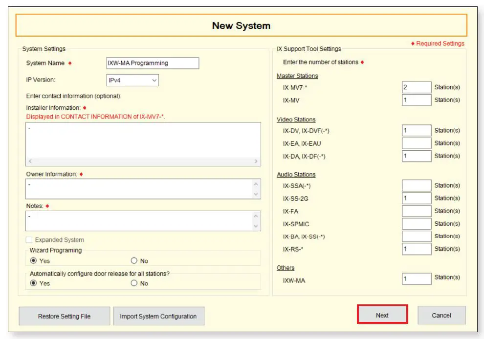 AIPHONE IX- Series IXW-MA IP- Video- Intercom- System- fig 3