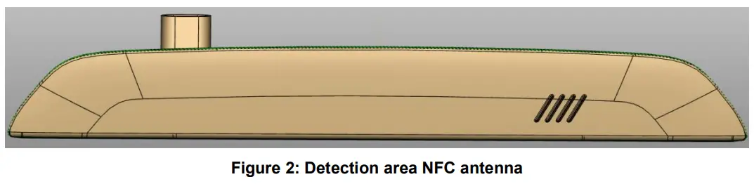 Huf INTTAGE BMW Car Door Handle - NFC antenna