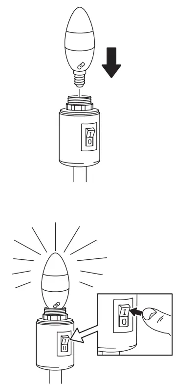 KEA TRADFRI LED1949C5 E14 470 lumen Wireless Dimmable LED Bulb Opal -