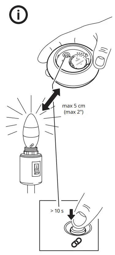 KEA TRADFRI LED1949C5 E14 470 lumen Wireless Dimmable LED Bulb Opal - 2