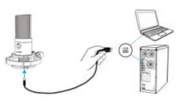 FIFINE-Studio-Condenser-USB-Microphon-Computer-PC-Microphone-Kit-with-Adjustable-Scissor-fig-9
