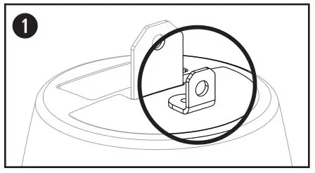BOSE Pendant Suspension Cable - Using the Suspension Cable as a Safety Cable 1