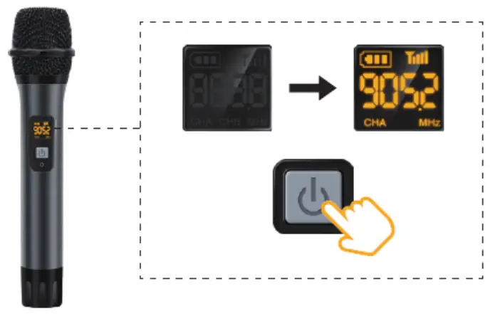 TONOR-UHF-TW-630-Dual-Cordless-Metal-Dynamic-Mic-System-4