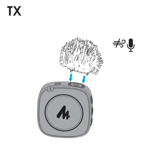 maono WM820 A1 Dual Wireless Microphone System - fig2