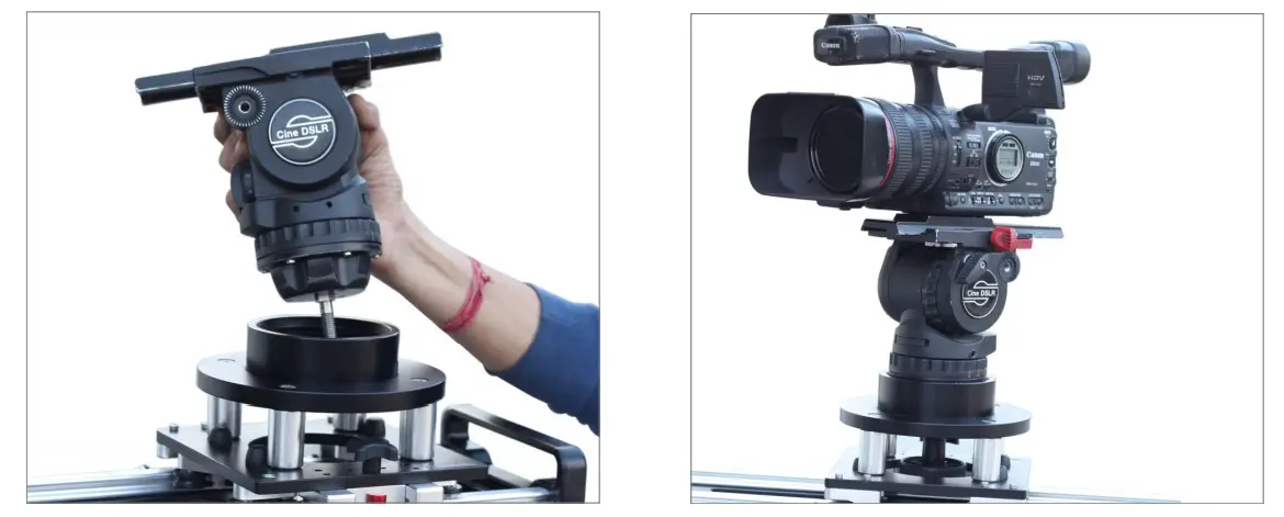 PROAIM Flyking Precision Camera Slider on 100mm-150mm