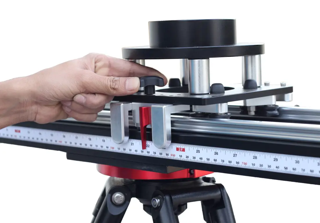 PROAIM Flyking Precision Camera Slider on stand move the top