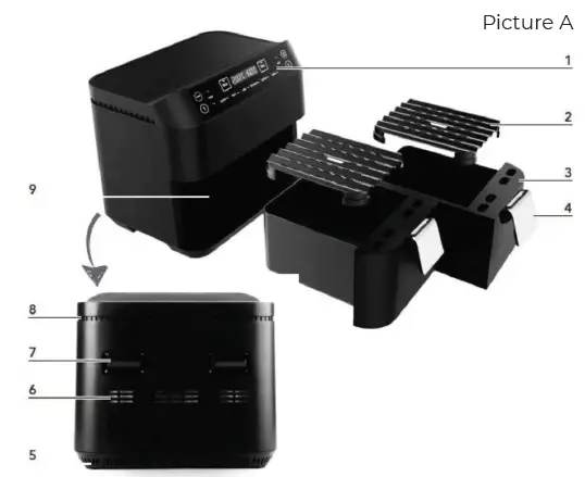 Masterpro-BGMP-9155-BK-BGMP-9155-WH-DUO-AIRFRYER-1