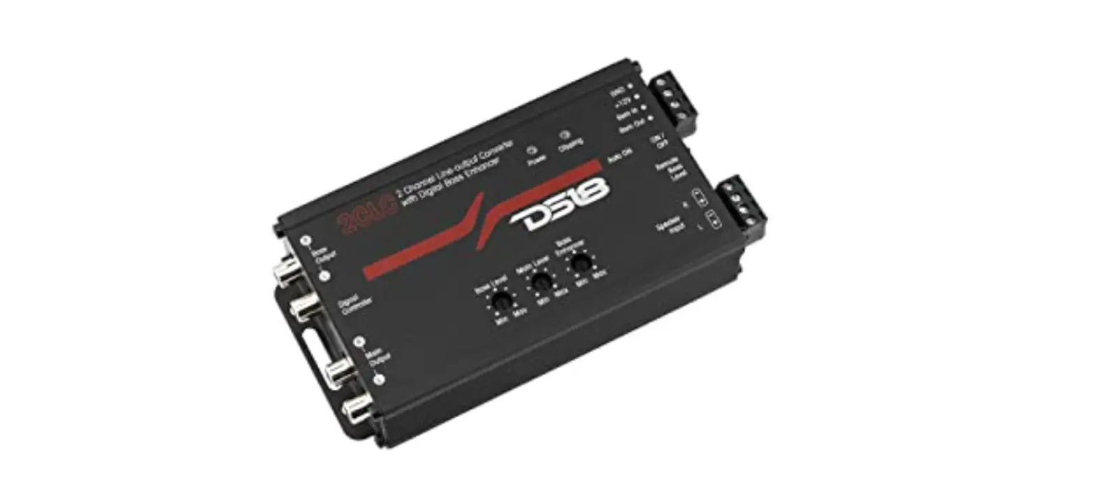 Ds18 2clc 2-inch Line-output Converter With Digital Bass Enhancer Owner's Manual Ds18 2clc 2-inch Line-output Converter With Digital Bass Enhancer Owner's Manual