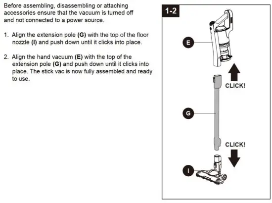 FIG 6 Easy assembly