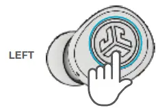 JLAB Go Air Wireless Earbuds - BUTTON1