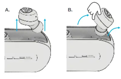 JLAB Go Air Wireless Earbuds - case 1