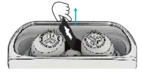 JLAB Go Air Wireless Earbuds - case