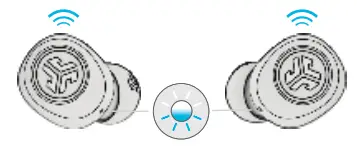 JLAB Go Air Wireless Earbuds - earbud