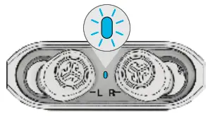 JLAB Go Air Wireless Earbuds - pulsing