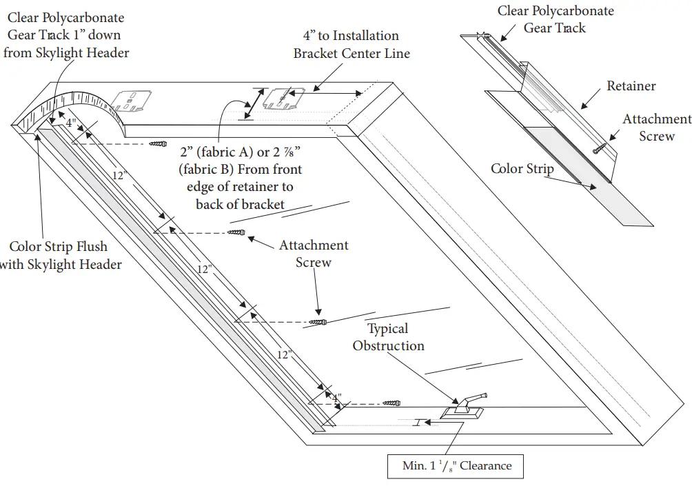 Select Blinds Cellular Shades Gear Driven Shading System-fig4