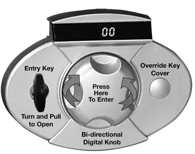 Honeywell 5215 Steel Security Safe with Digital Dial Lock-8
