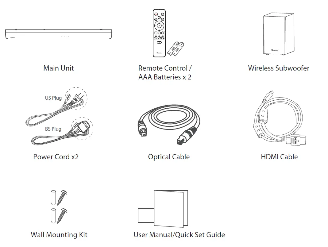 Hisense HS212F 2.1 Channel-Soundbar-with-Wireless-Subwoofer-fig-4