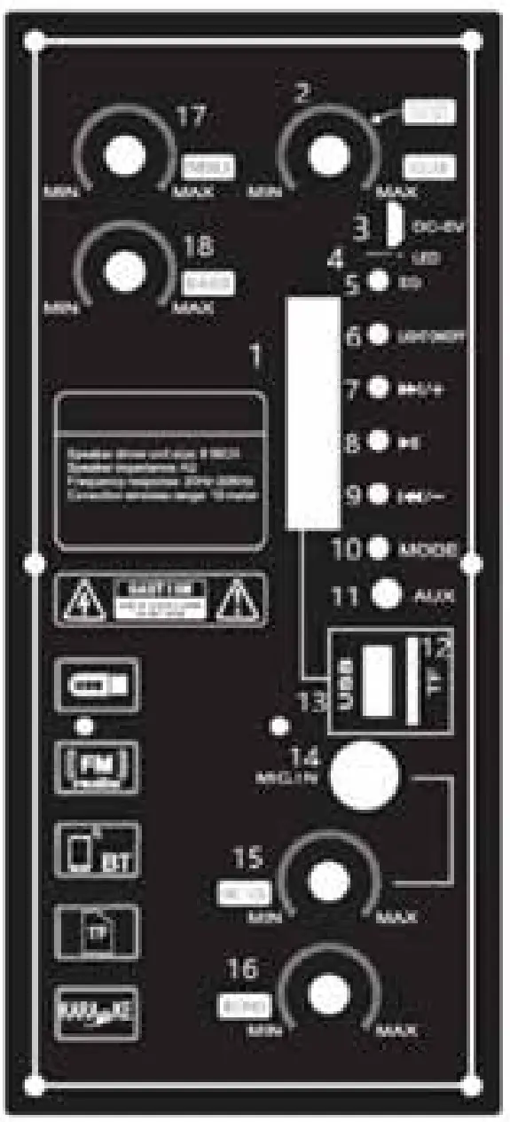 iGear iG T11 Travel Bug The Trolley Speaker - Fig