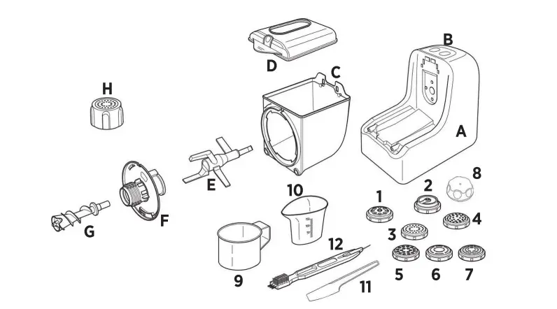 Starfrit-024706-Pasta-and-Noodle-Maker-fig-1
