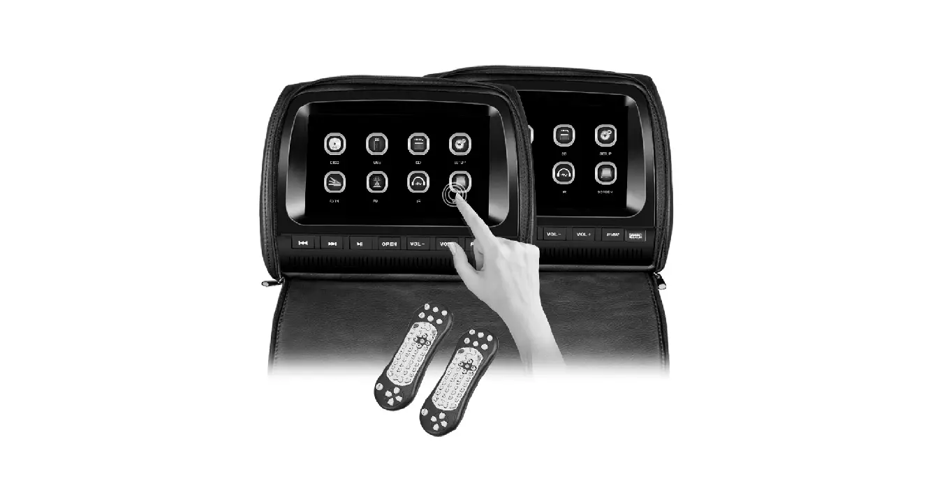 Shenzhenshi Qianchenkeji Youxiangongsi Z-999-hdt 9 Inch Headrest Dvd Player User Manual