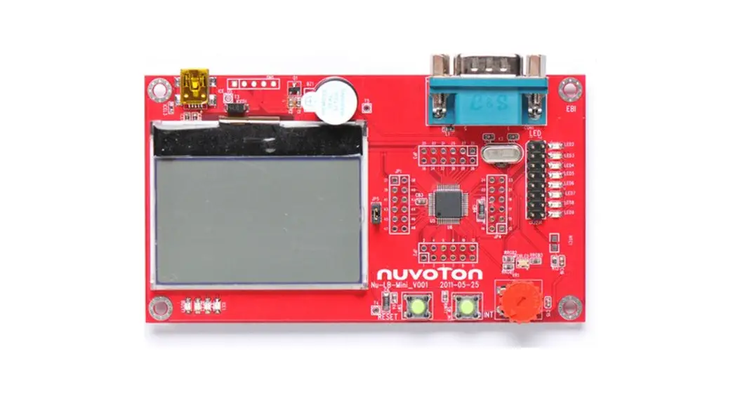Nuvoton Nu-lb-mini51 Arm Cortex-m0 32-bit Microcontroller User Manual