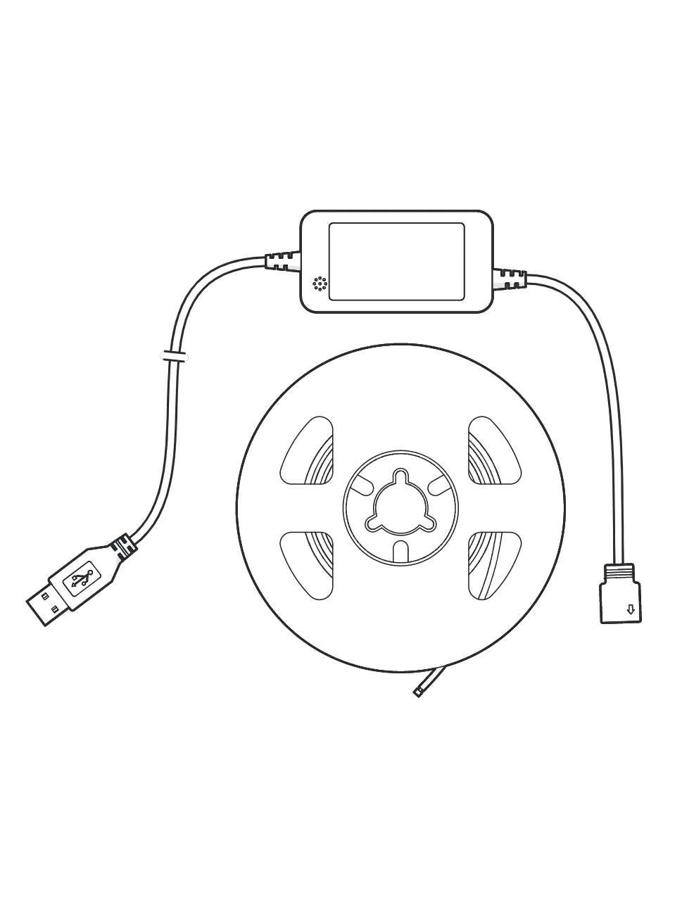 Nedis Btls20rgbw Smart Bluetooth Usb Led Strip User Manual