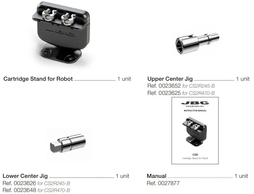 JBC CS2R245 B CSR Cartridge Stand for Robot - Fig