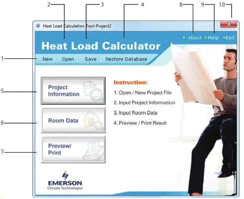 Heat Load Calculating -User Env i ronment